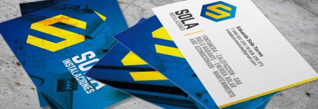 Diseño de tarjetas comerciales